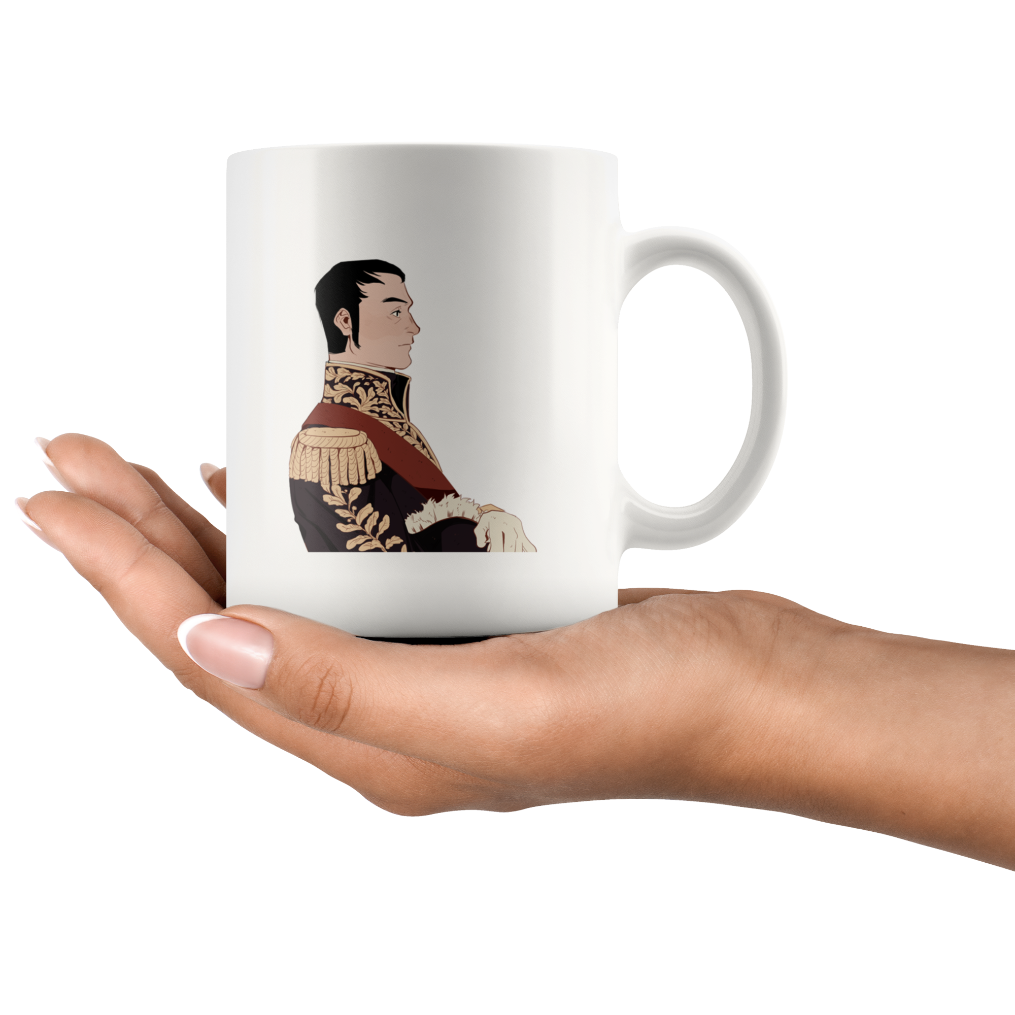 Marshal Oudinot Manga Style Mug - Napoleonic Impressions