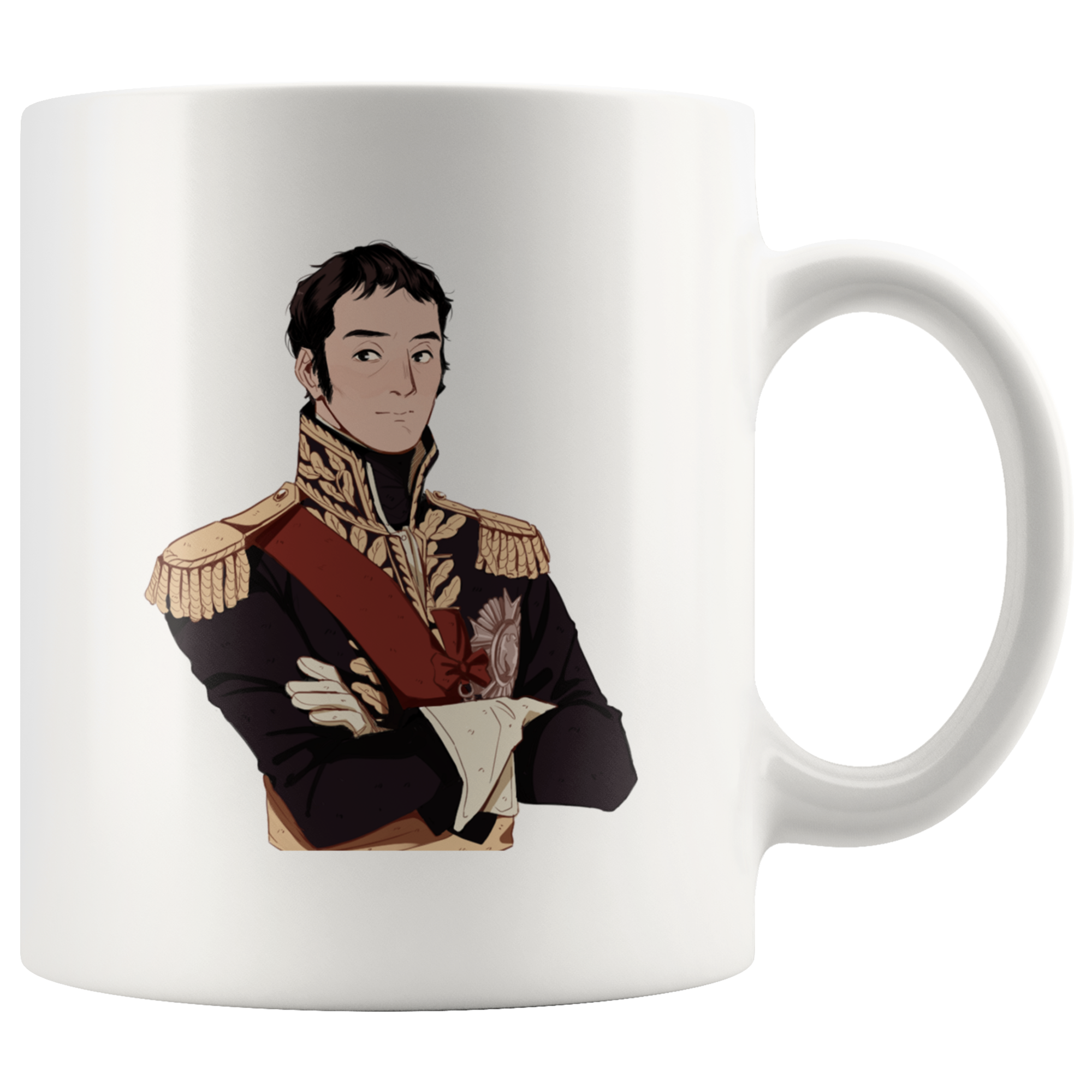 Marshal Massena Manga Style Mug - Napoleonic Impressions