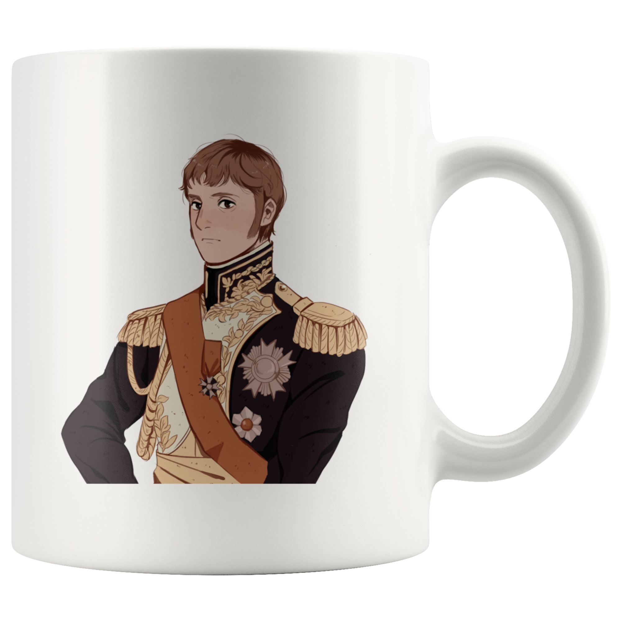 Marshal Soult Manga Style Mug - Napoleonic Impressions