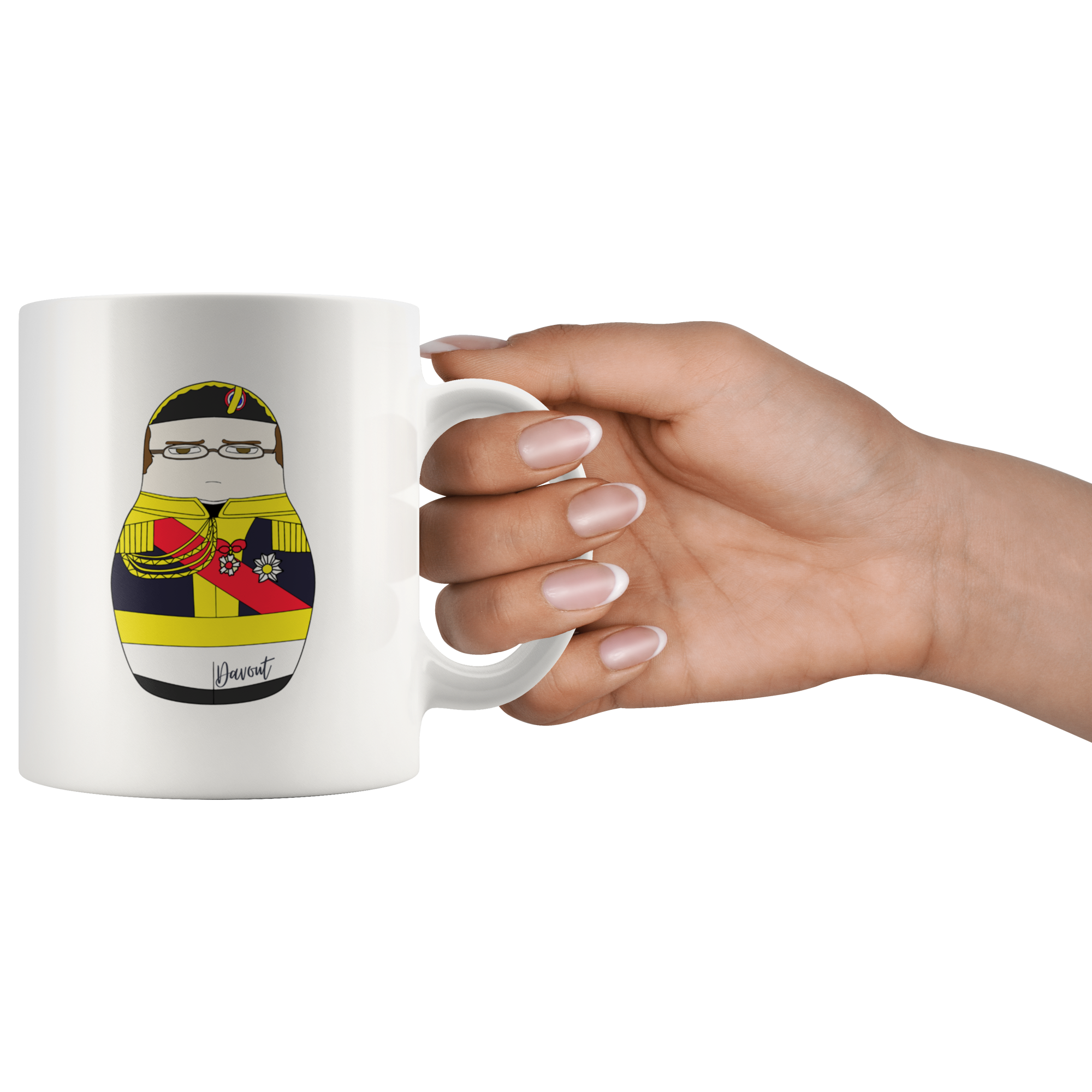 Marshal Davout Matryoshka Mug - Napoleonic Impressions