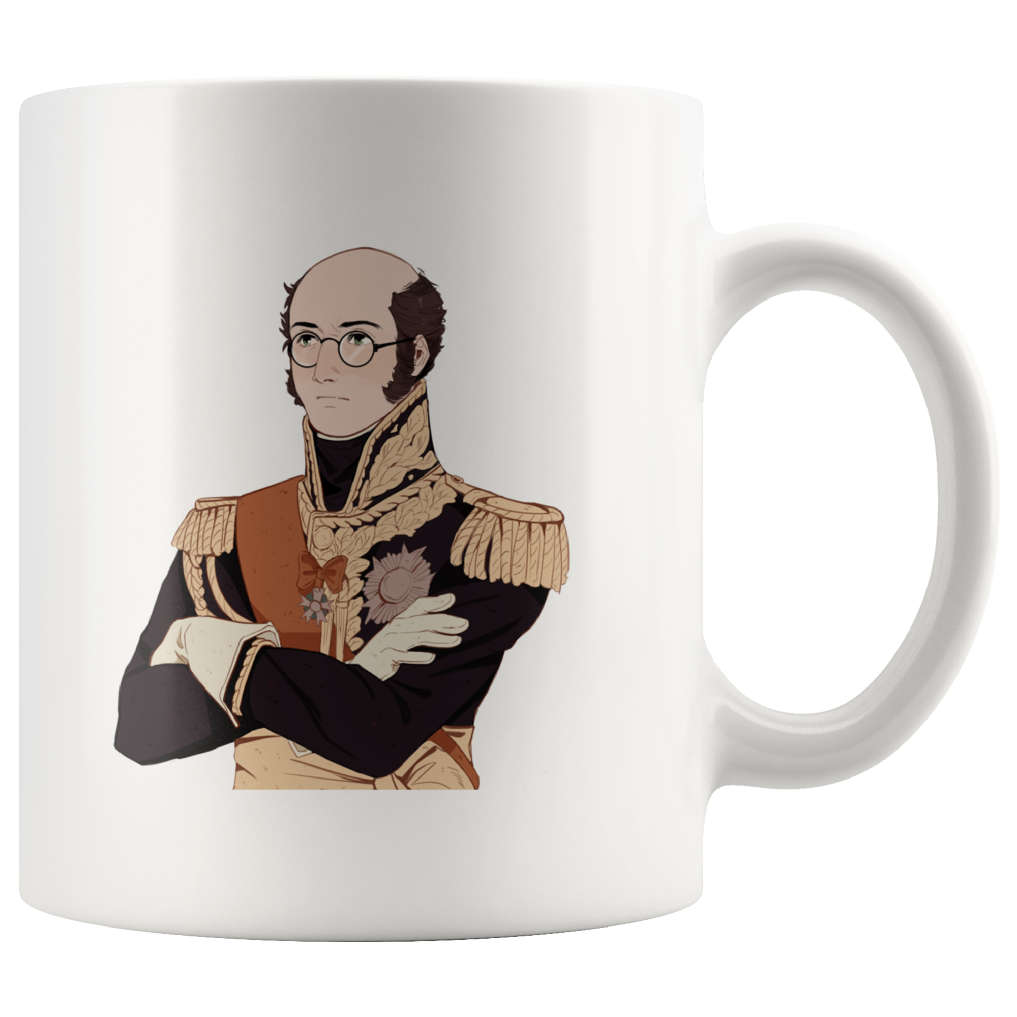 Marshal Davout Manga Style Mug - Napoleonic Impressions
