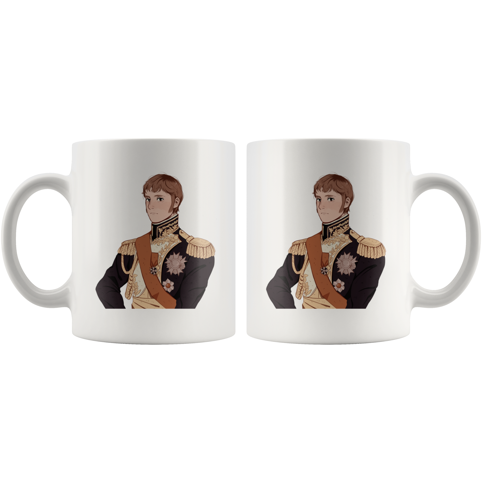 Marshal Soult Manga Style Mug - Napoleonic Impressions