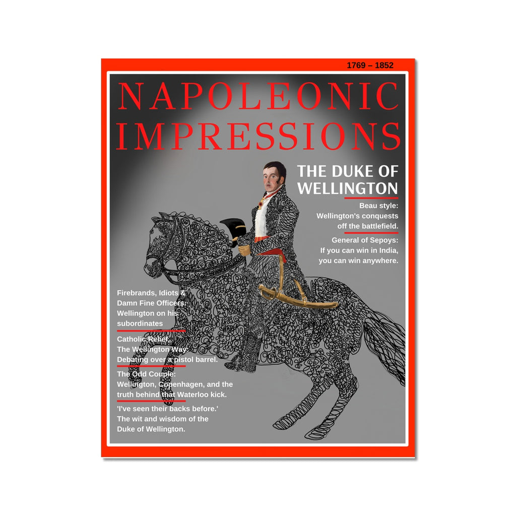 Duke of Wellington Magazine Cover Poster - Napoleonic Impressions