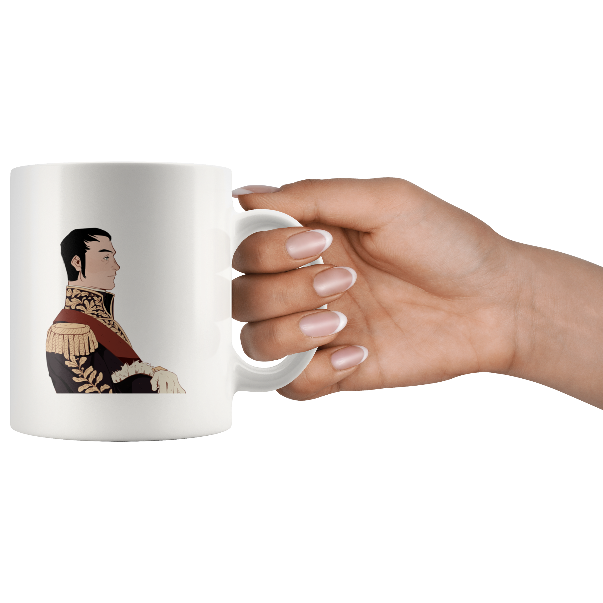 Marshal Oudinot Manga Style Mug - Napoleonic Impressions