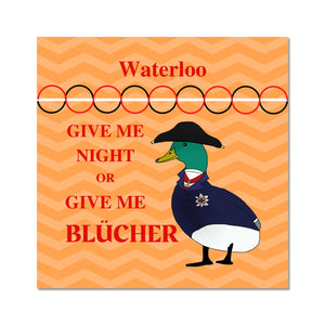 Duck of Wellington Waterloo Poster - Napoleonic Impressions