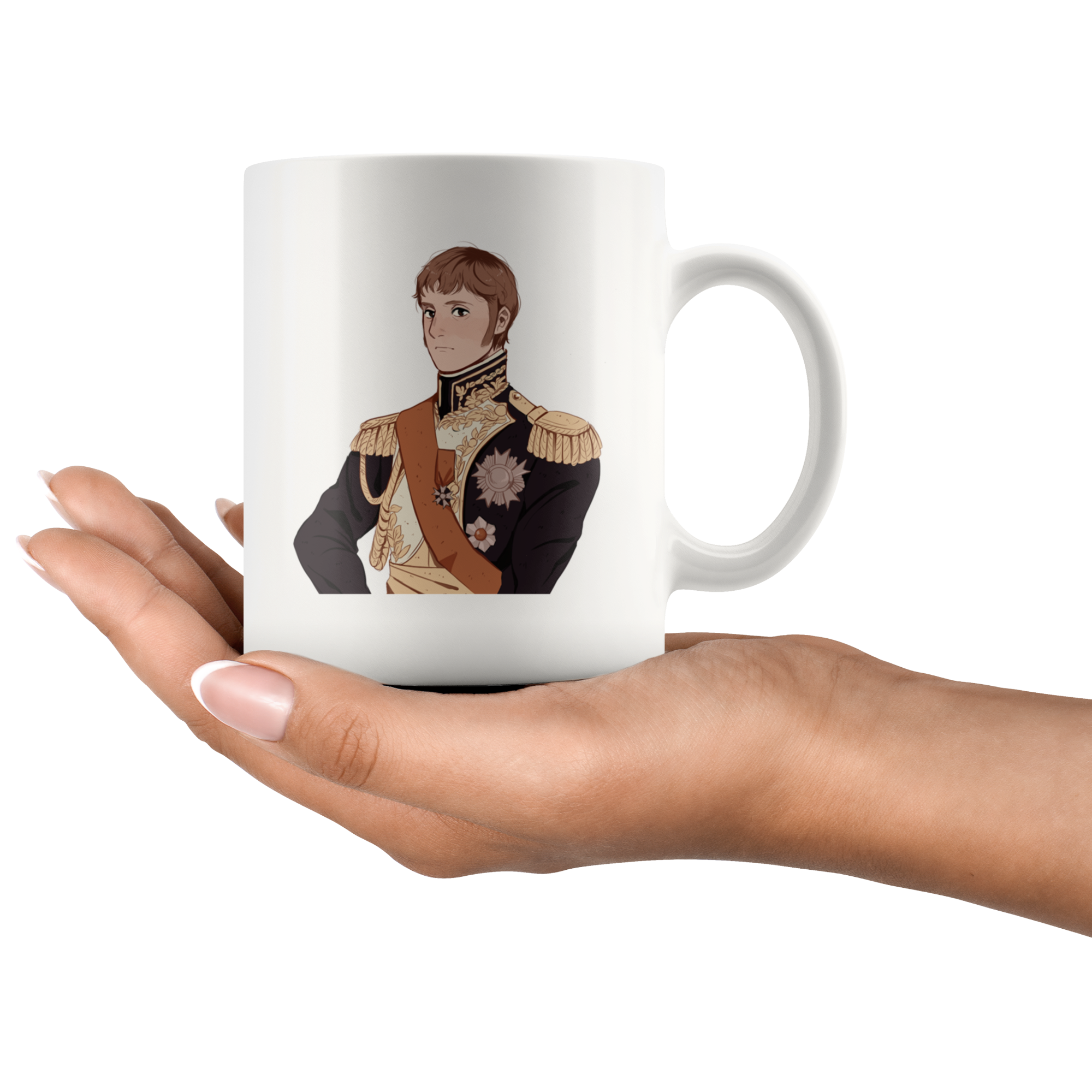 Marshal Soult Manga Style Mug - Napoleonic Impressions