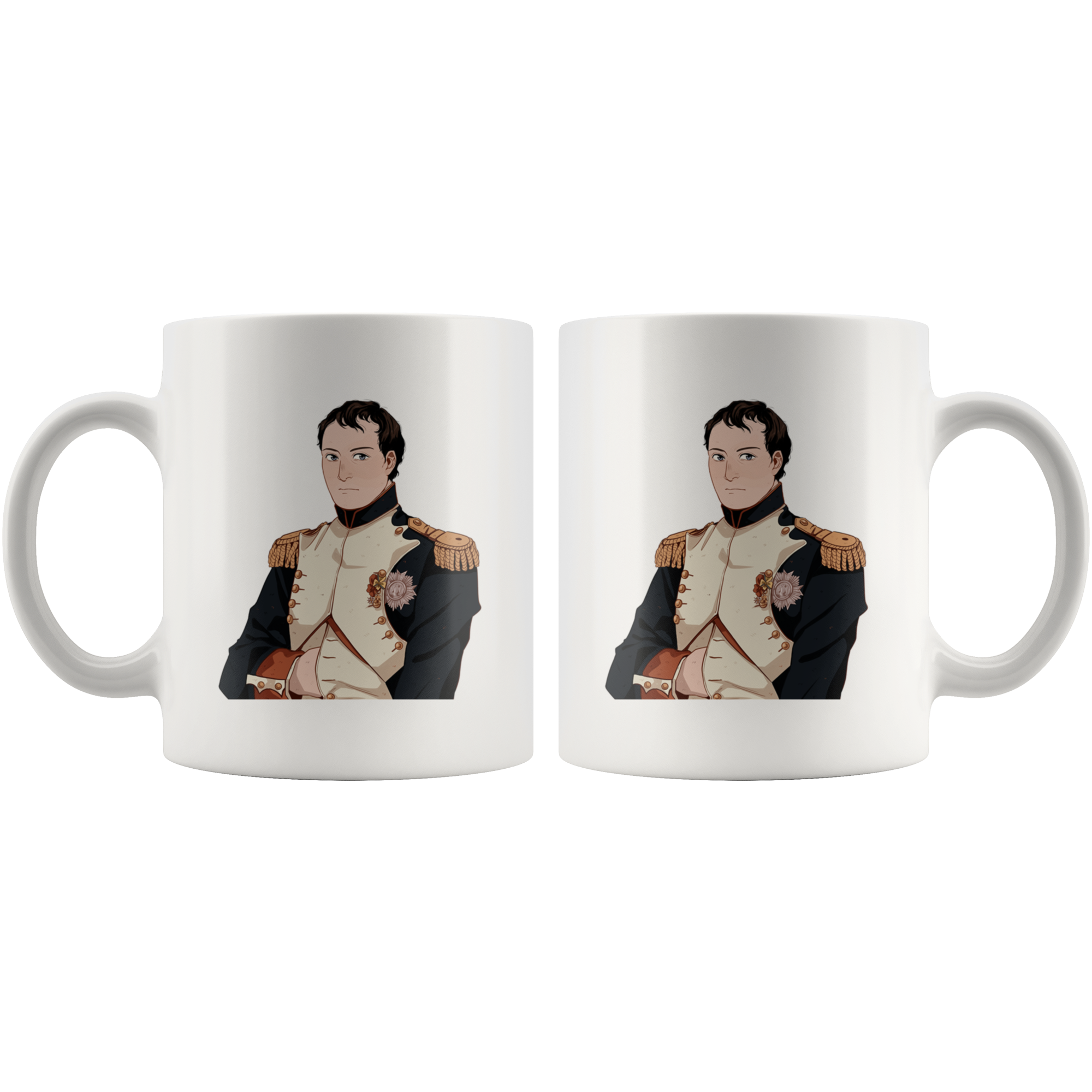 Emperor Napoleon Manga Style Mug - Napoleonic Impressions