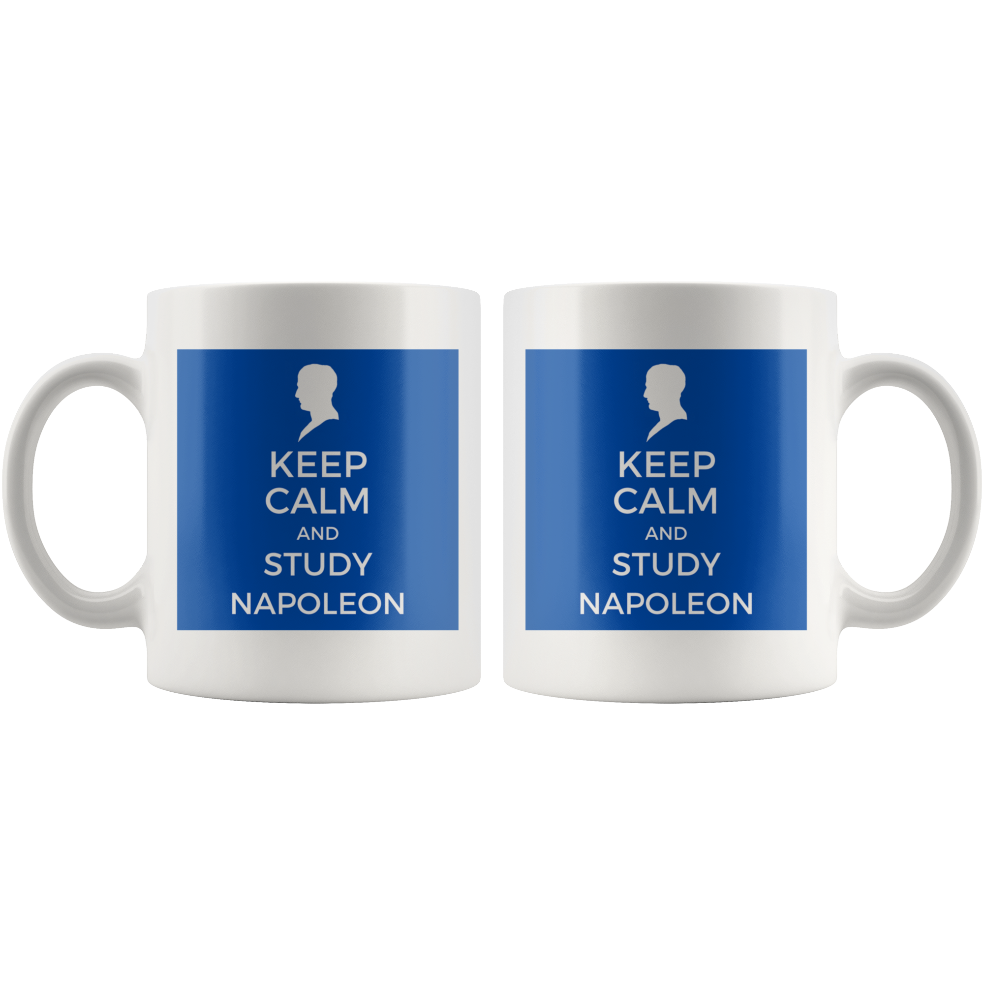 Keep Calm and Study Napoleon Mug - Napoleonic Impressions