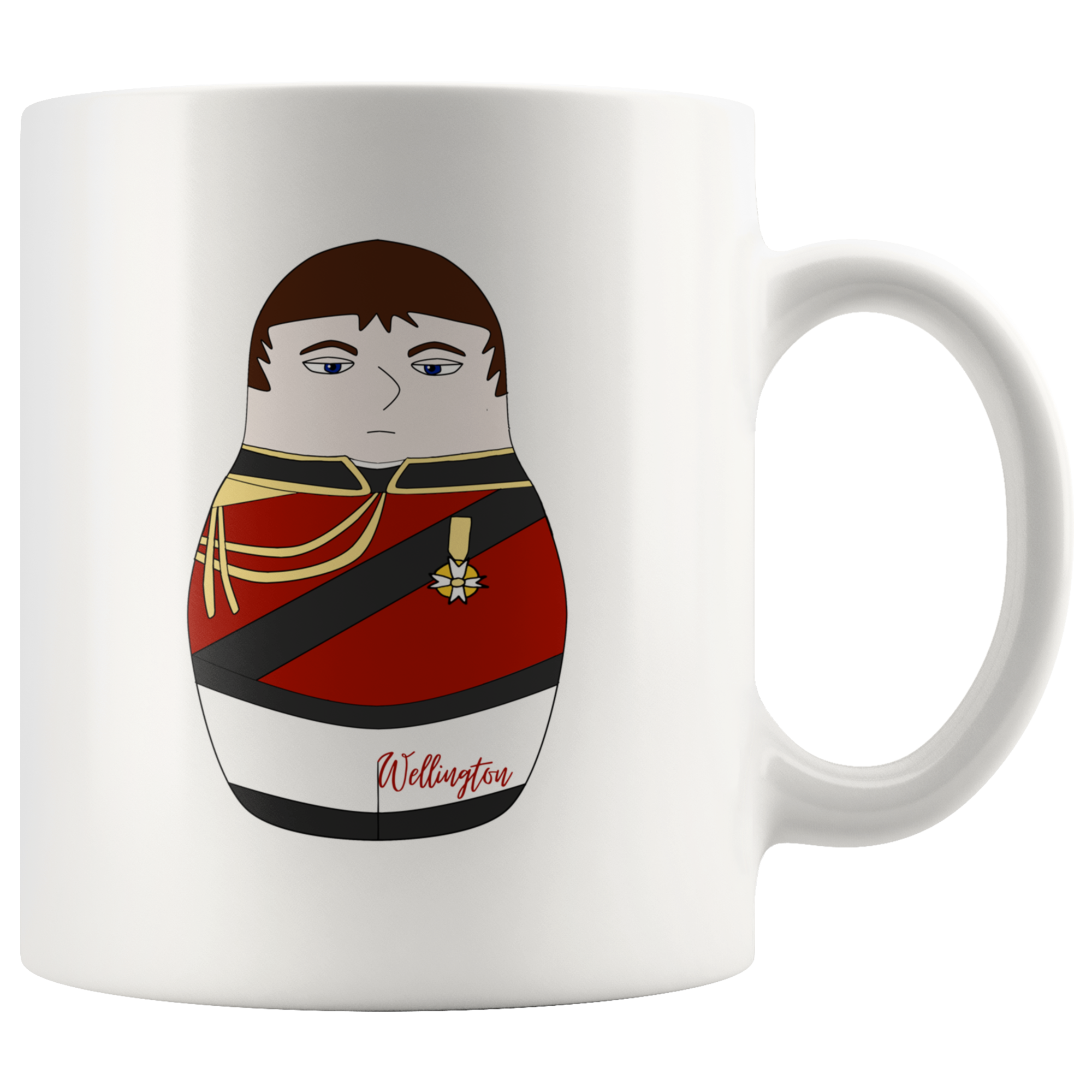 Duke of Wellington Matryoshka Mug - Napoleonic Impressions