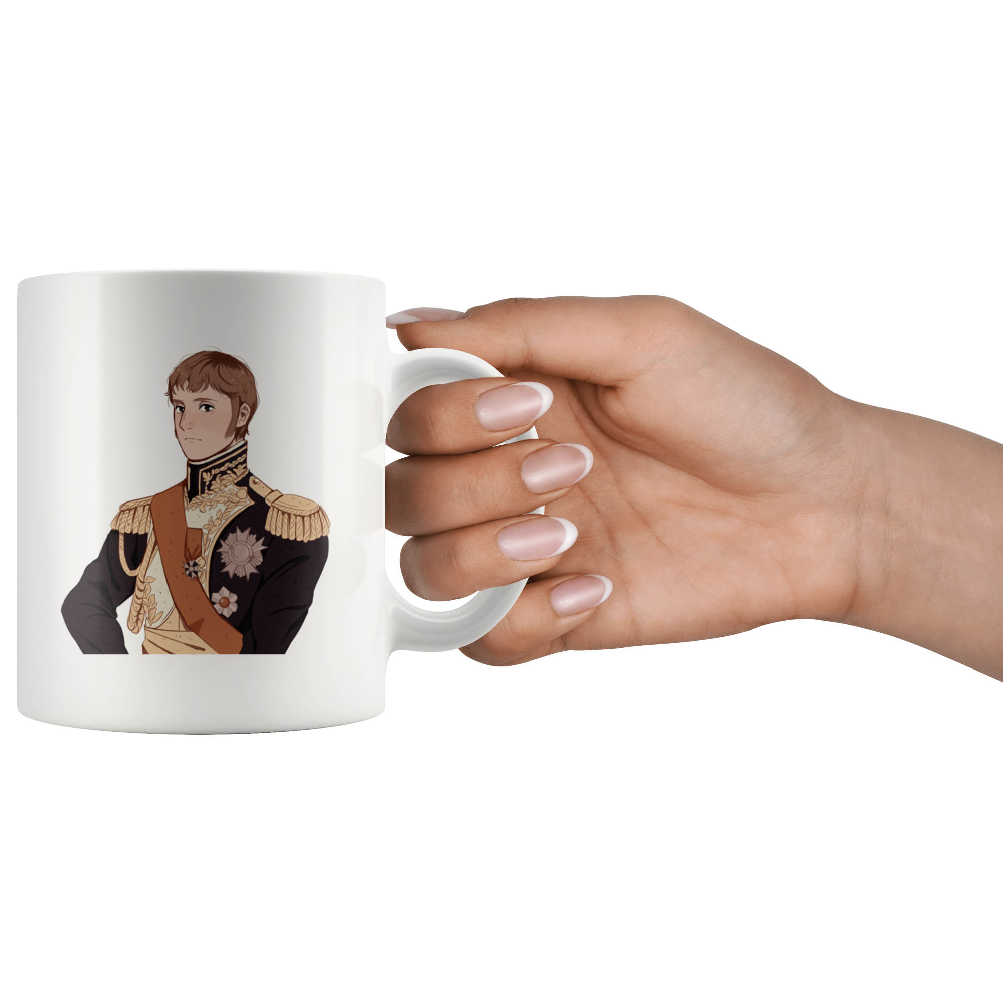 Marshal Soult Manga Style Mug - Napoleonic Impressions