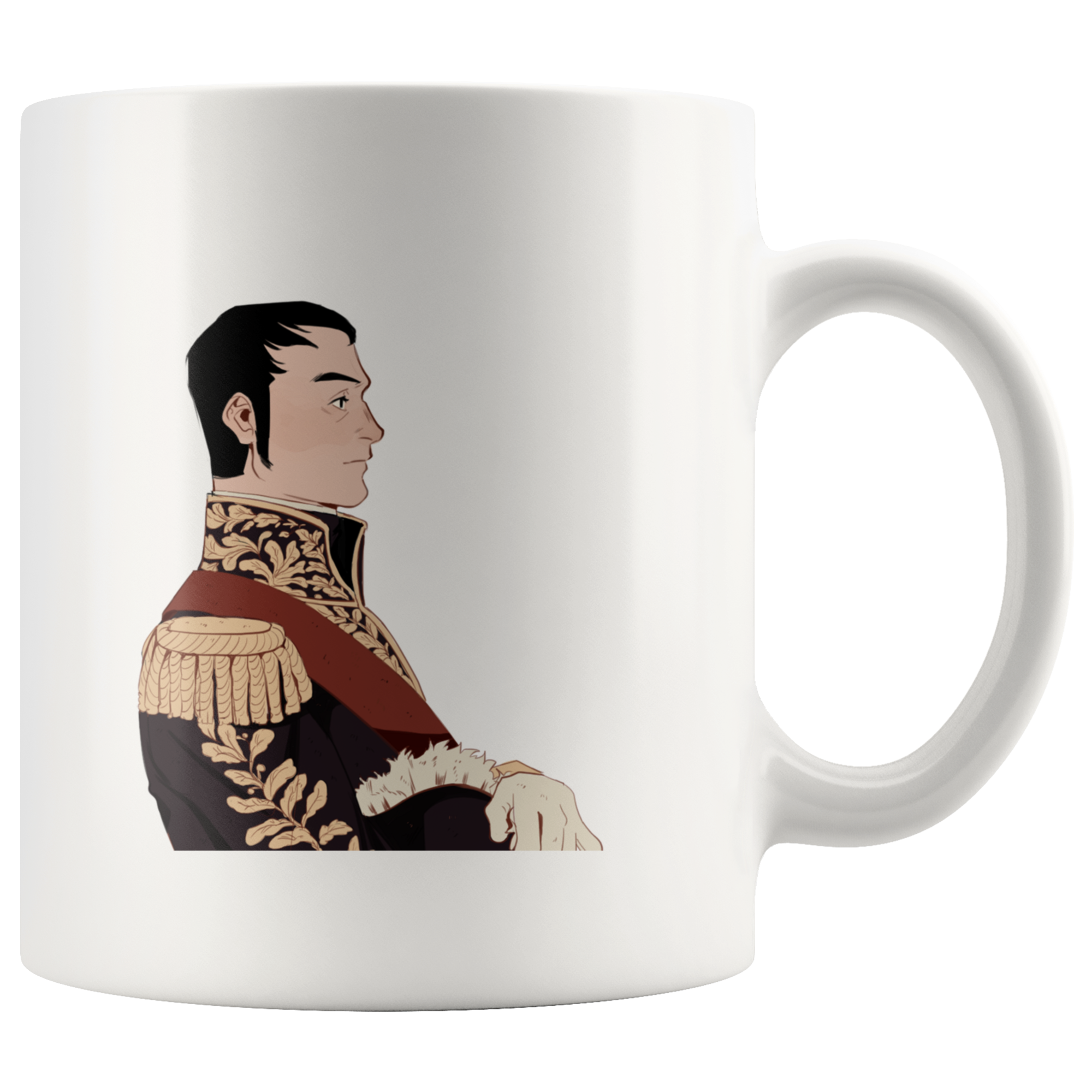 Marshal Oudinot Manga Style Mug - Napoleonic Impressions