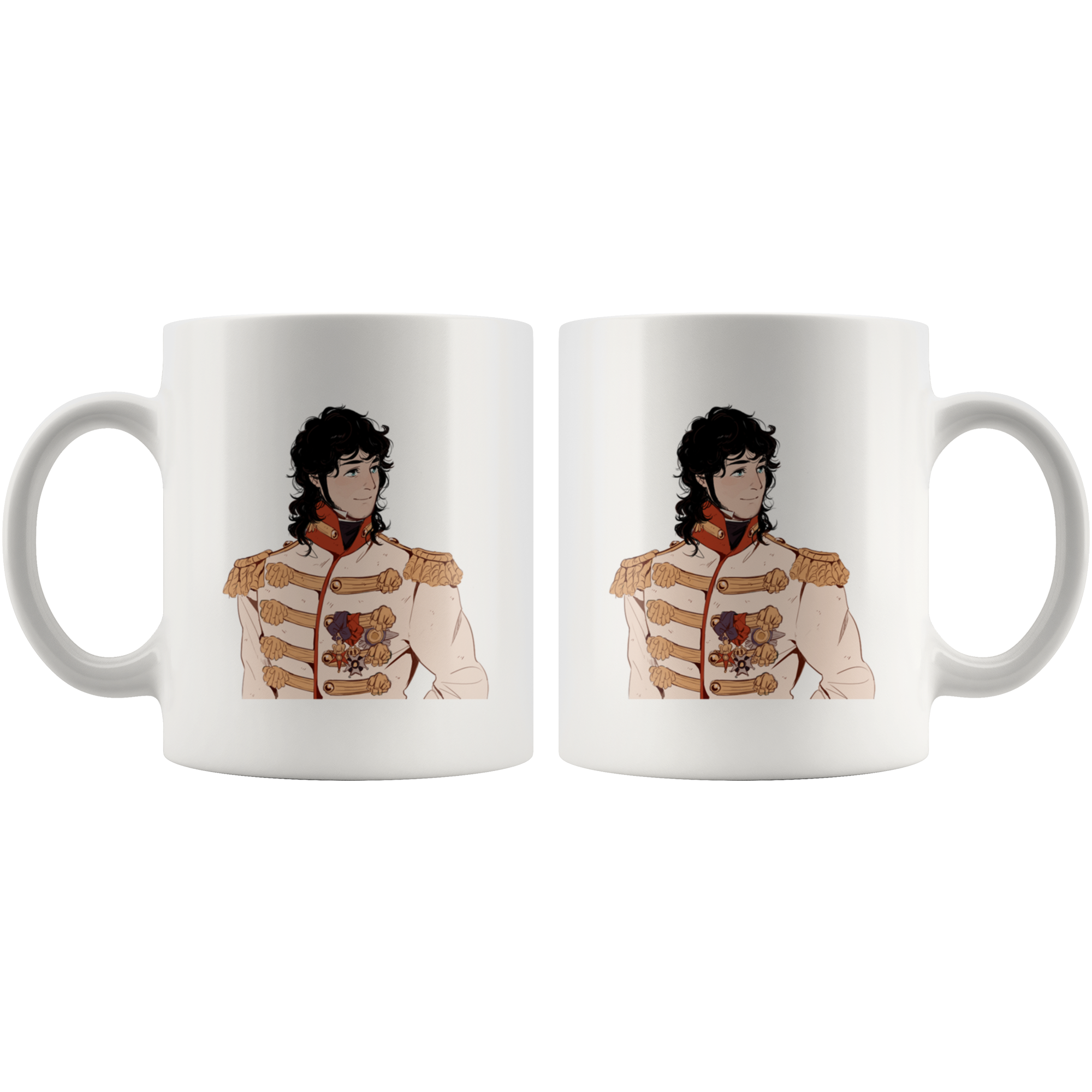 Marshal Murat Manga Style Mug - Napoleonic Impressions