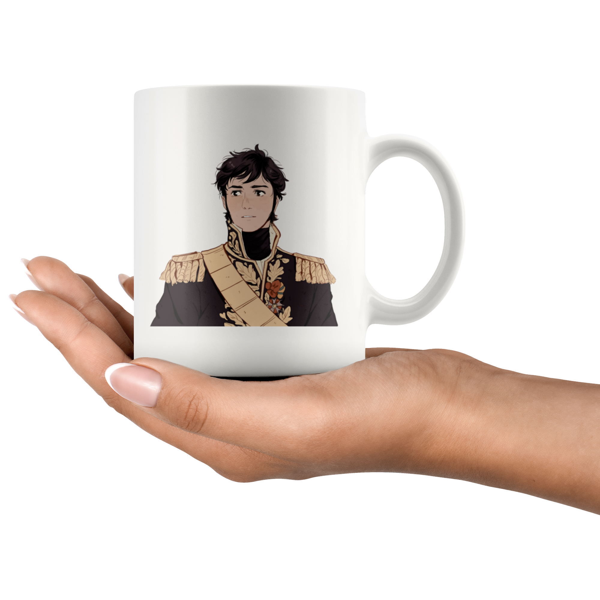 Marshal Lannes Manga Style Mug - Napoleonic Impressions