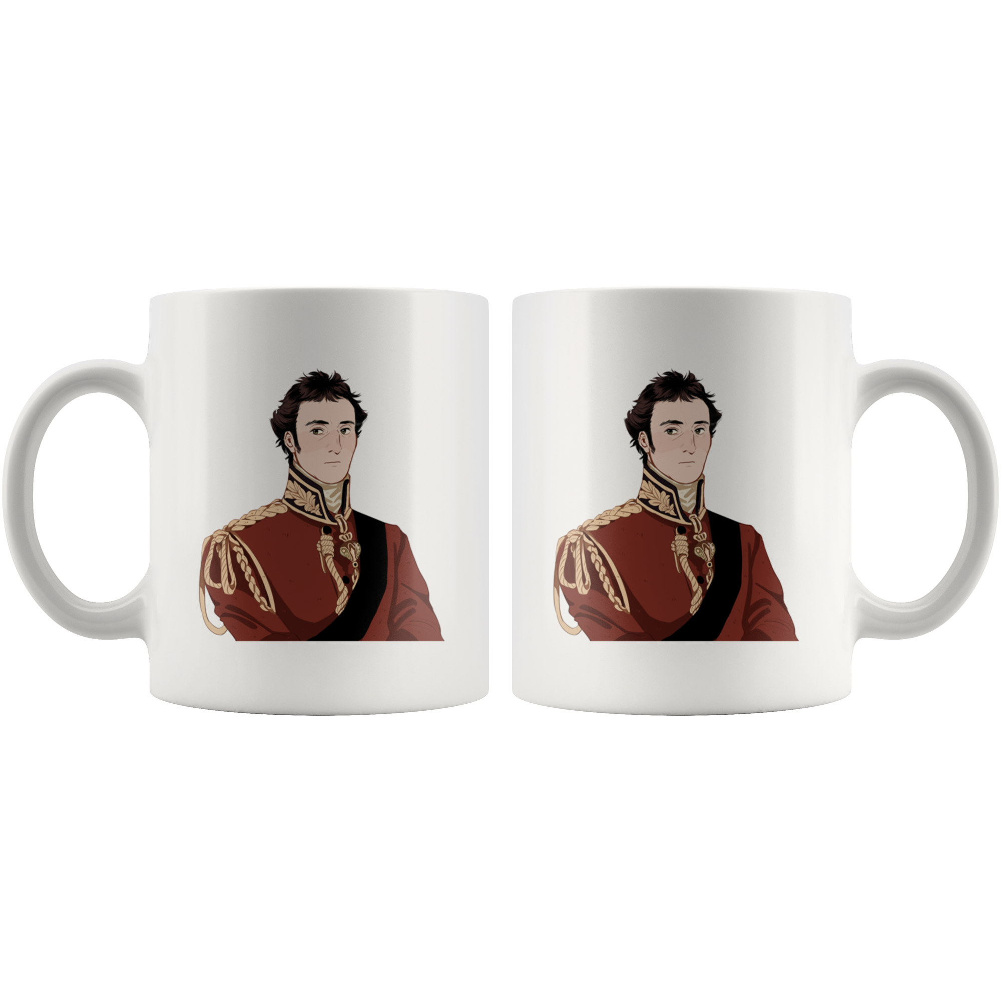 Duke of Wellington Manga Style Mug - Napoleonic Impressions