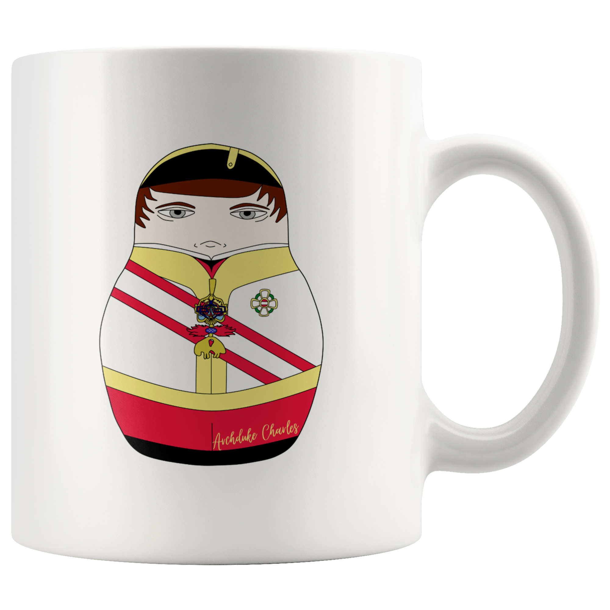 Archduke Charles of Austria Matryoshka Mug - Napoleonic Impressions