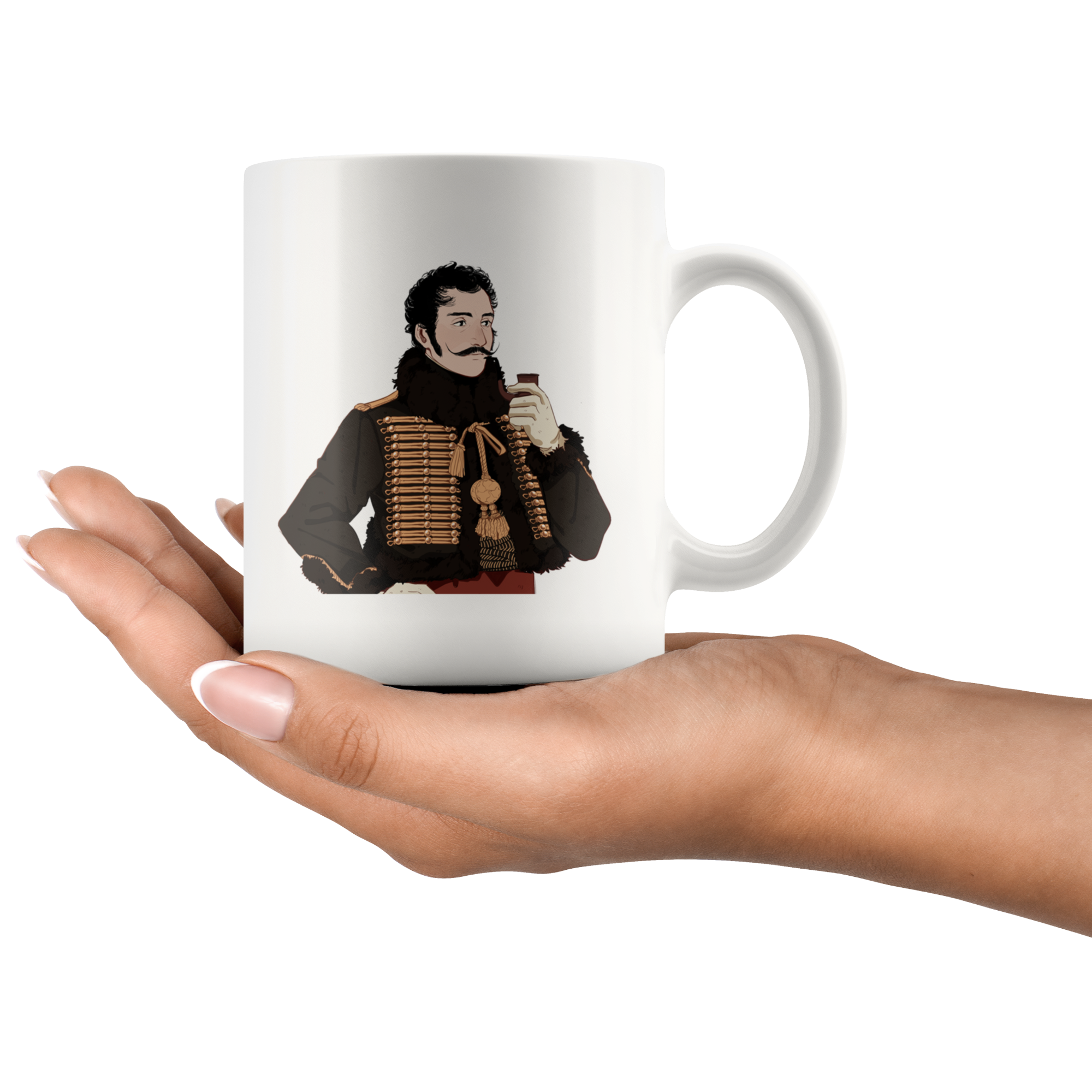 General Lasalle Manga Style Mug - Napoleonic Impressions