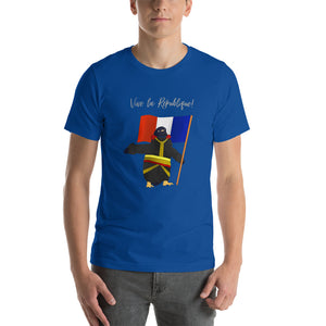 Penguin Bonaparte at the Bridge of Arcole Premium Unisex Tee - Napoleonic Impressions