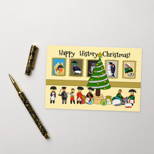 Napoleonic Toy Soldiers Christmas Postcard - Napoleonic Impressions