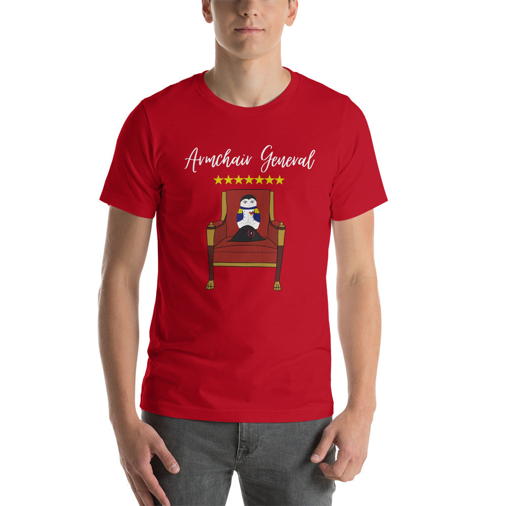 Armchair General Premium Unisex Tee - Napoleonic Impressions