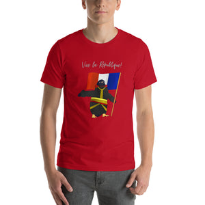 Penguin Bonaparte at the Bridge of Arcole Premium Unisex Tee - Napoleonic Impressions