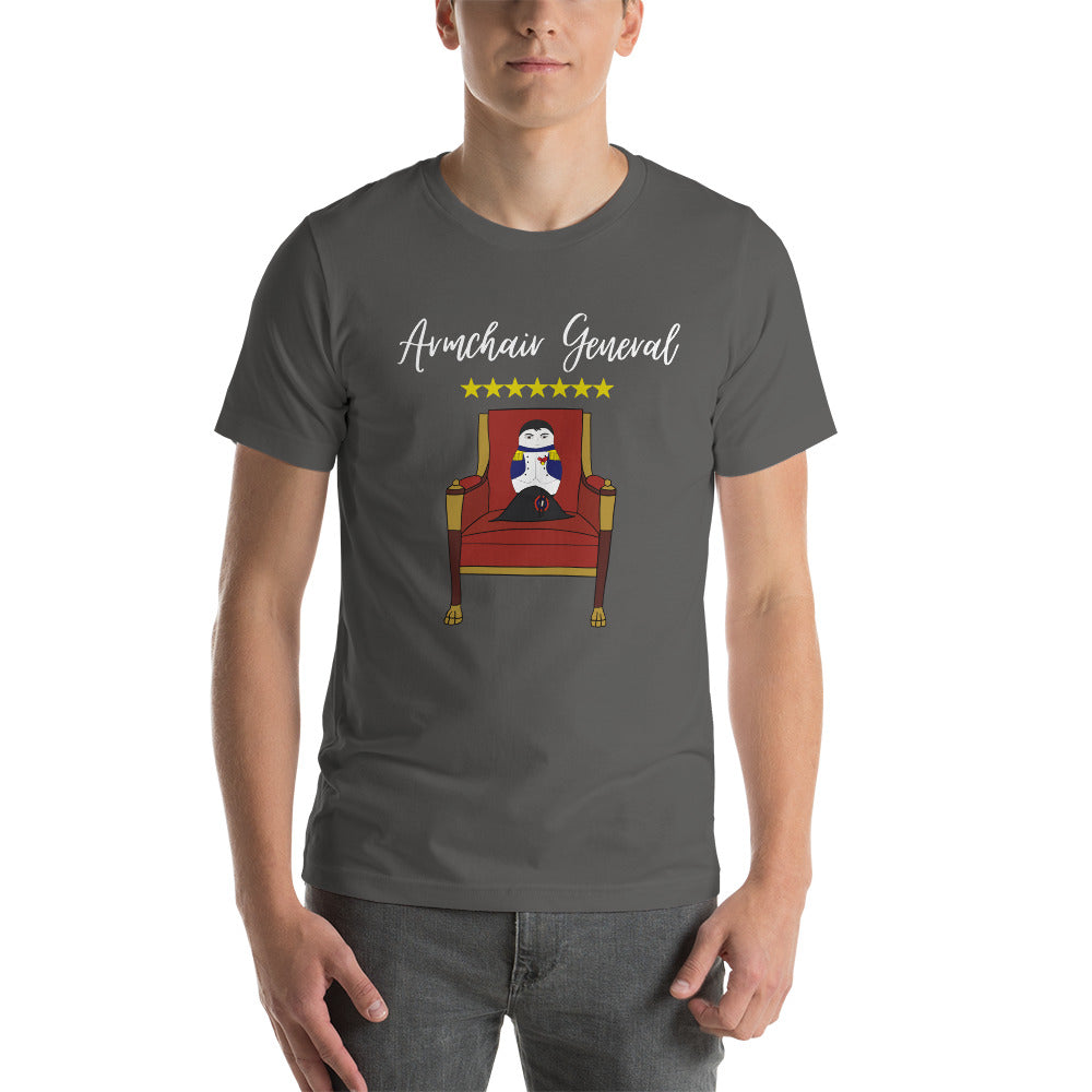 Armchair General Premium Unisex Tee - Napoleonic Impressions