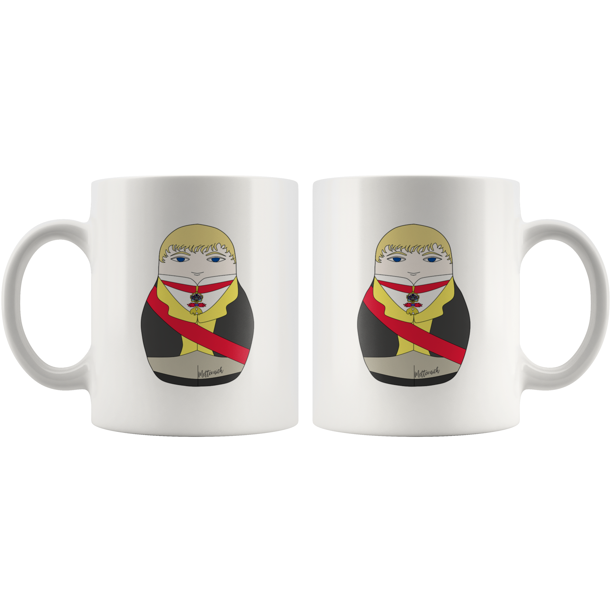 Klemens von Metternich Matryoshka Mug - Napoleonic Impressions