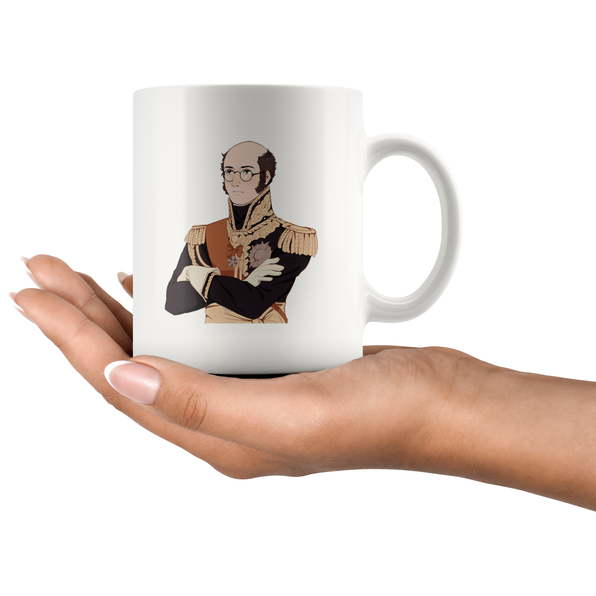 Marshal Davout Manga Style Mug - Napoleonic Impressions