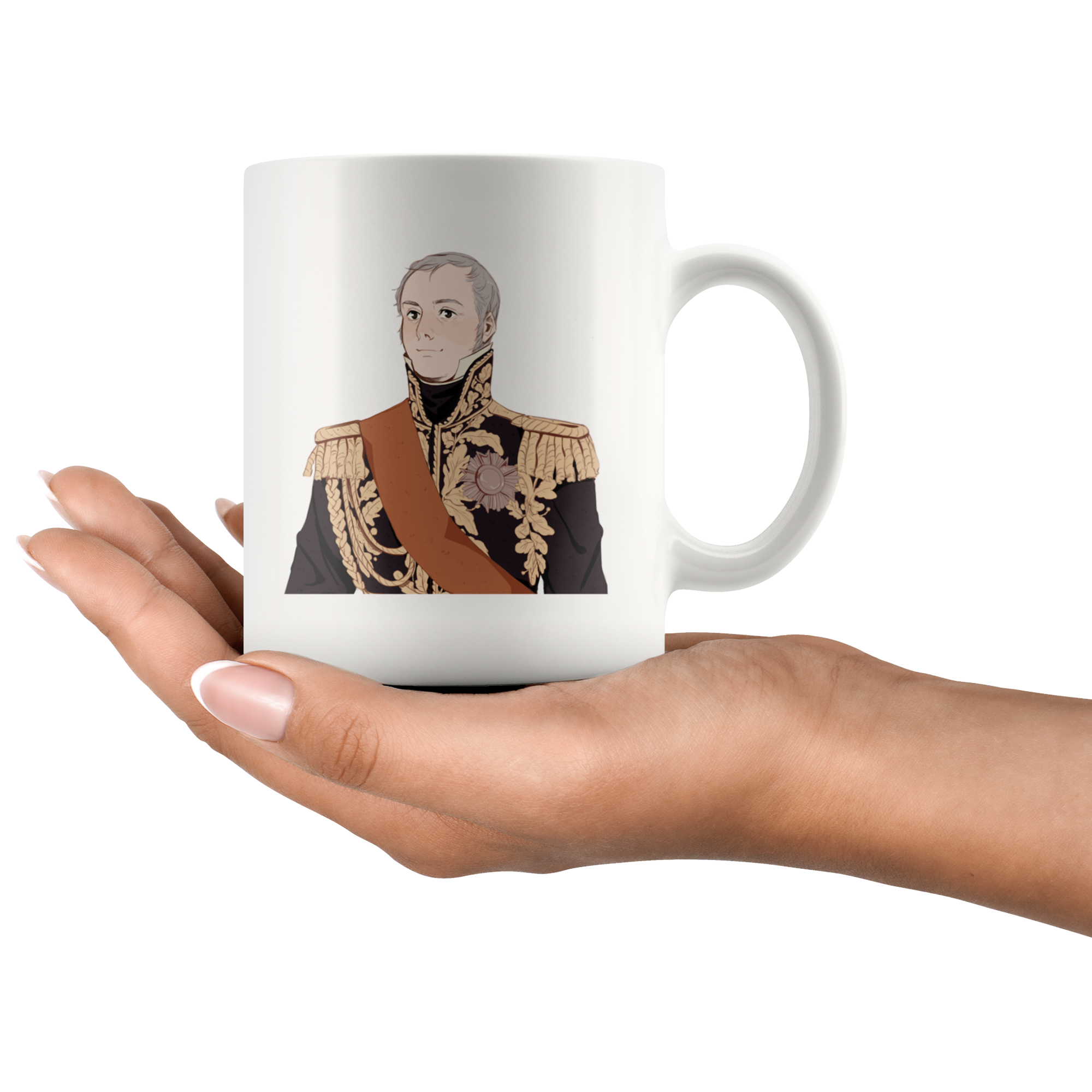 Marshal MacDonald Manga Style Mug - Napoleonic Impressions