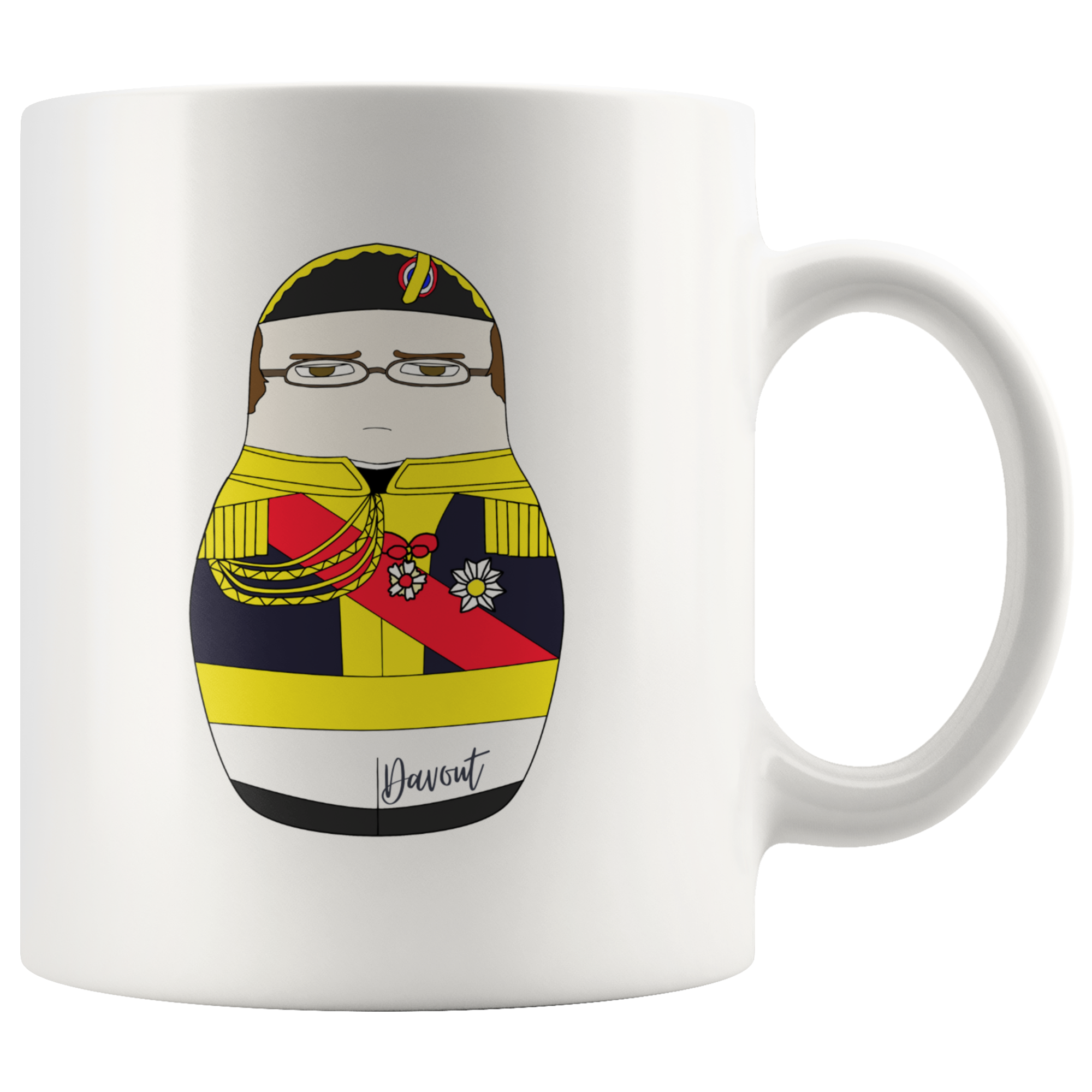 Marshal Davout Matryoshka Mug - Napoleonic Impressions