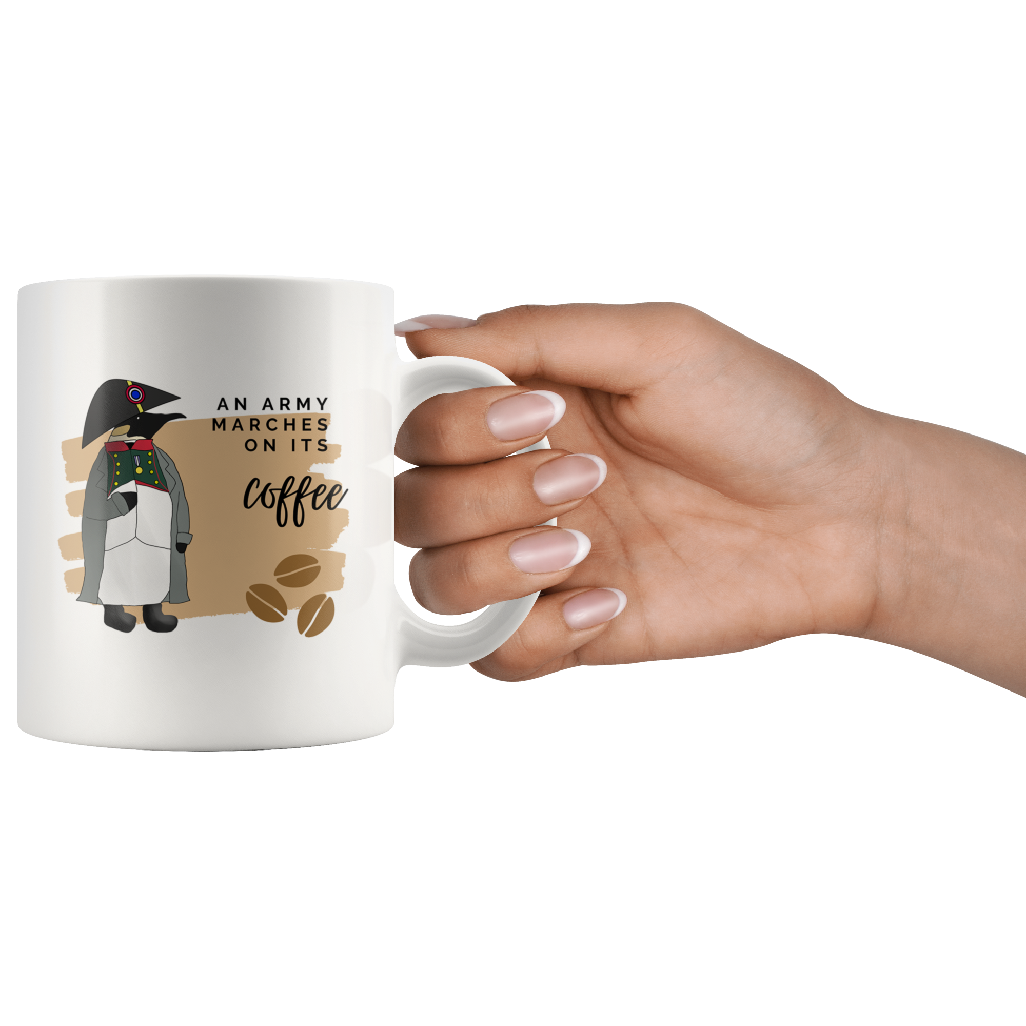 Emperor Penguin Mug for Coffee Lovers – Napoleonic Impressions