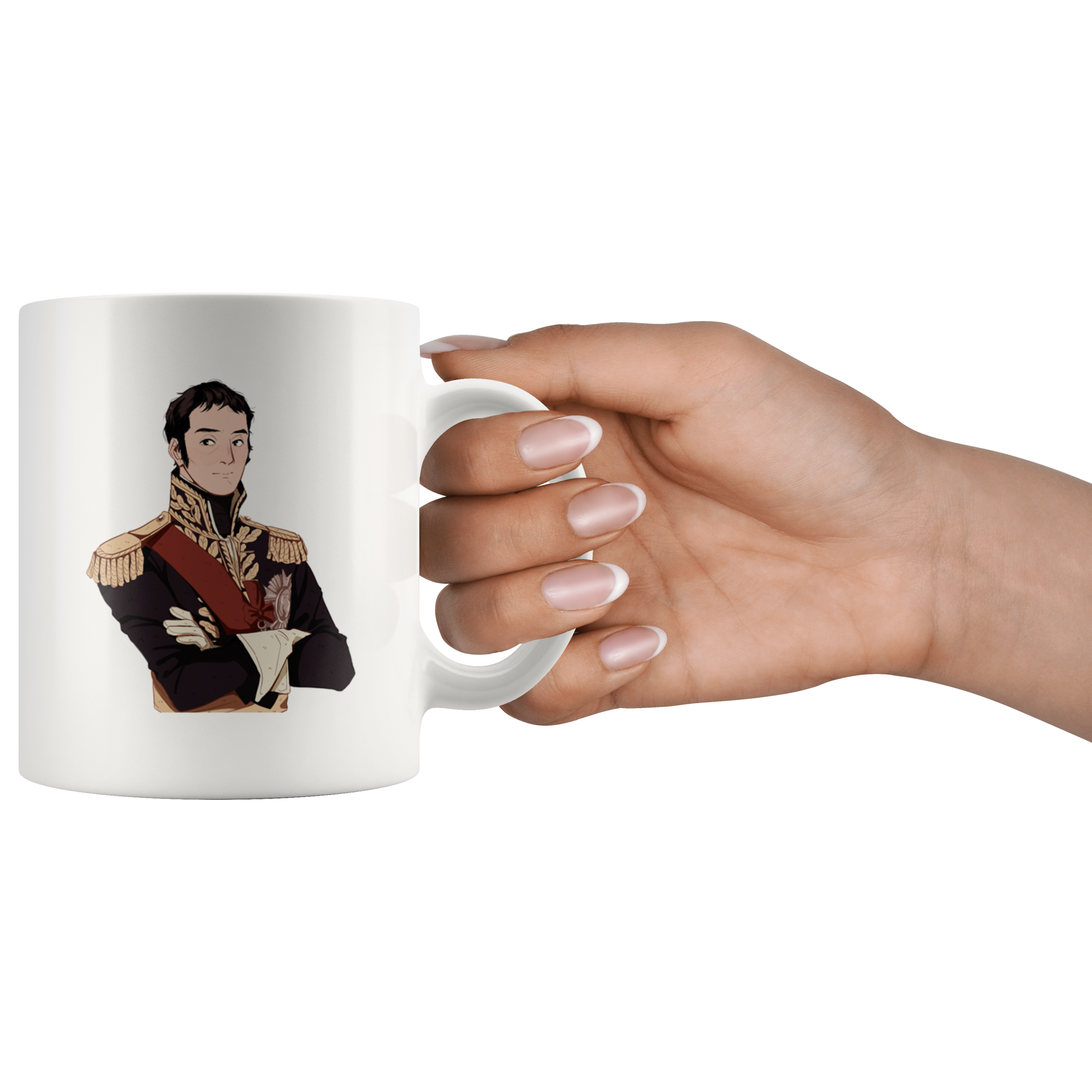 Marshal Massena Manga Style Mug - Napoleonic Impressions