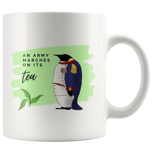 Emperor Penguin Tea Lovers Mug - Napoleonic Impressions