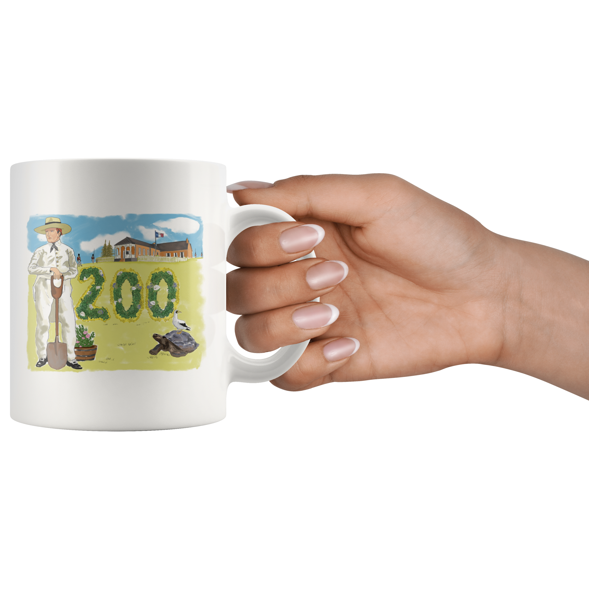 Napoleon Bicentenary St Helena Mug - Napoleonic Impressions