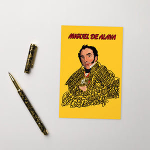 Miguel de Alava Postcard - Napoleonic Impressions