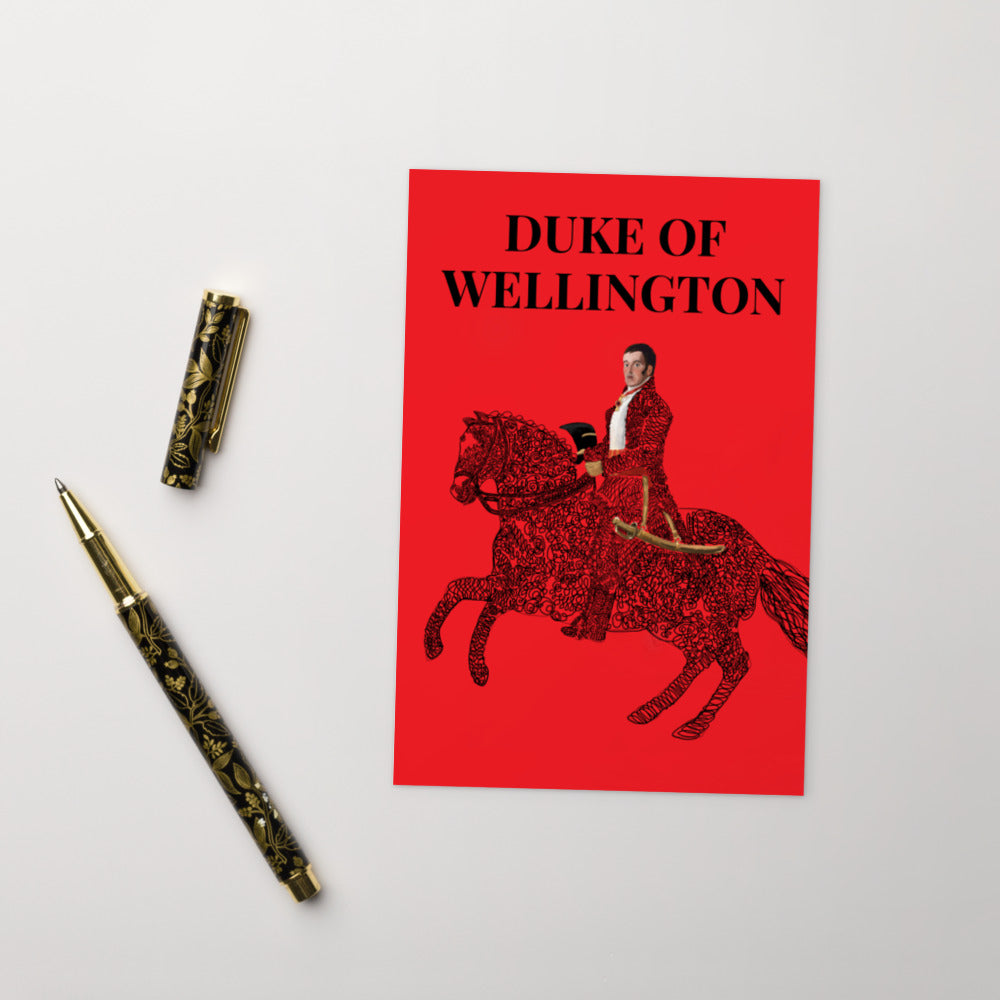 Duke of Wellington Postcard - Napoleonic Impressions
