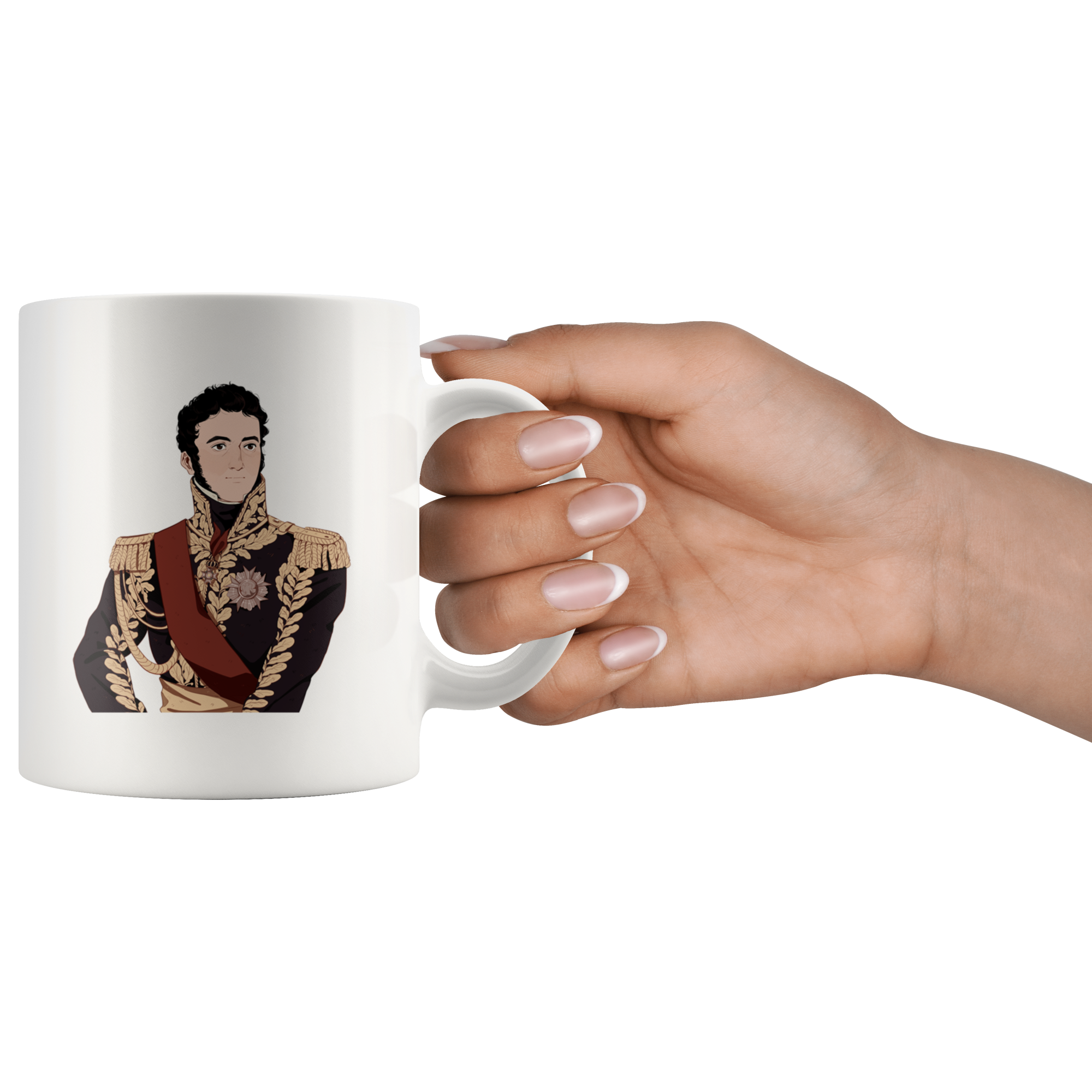 Marshal Suchet Manga Style Mug - Napoleonic Impressions