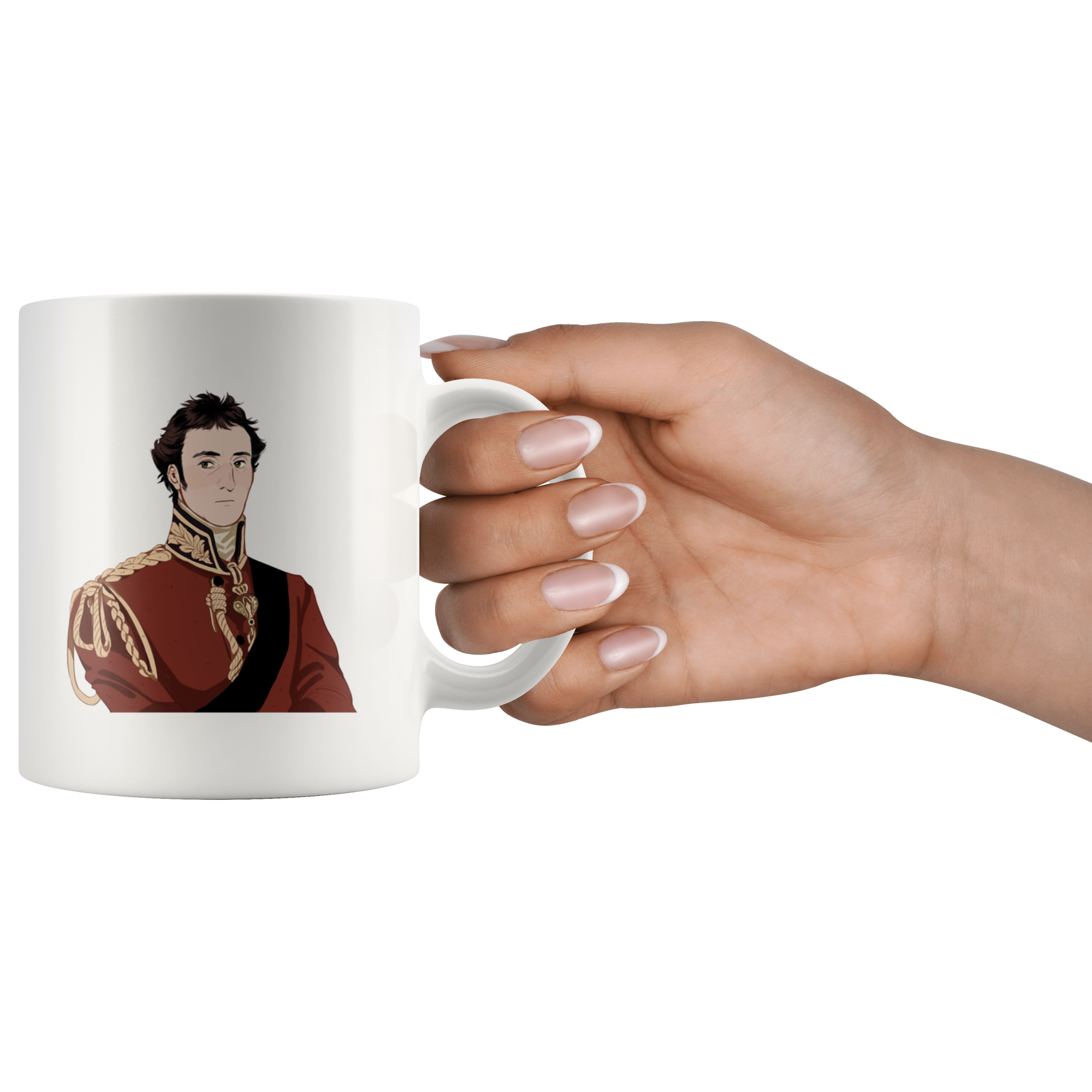 Duke of Wellington Manga Style Mug - Napoleonic Impressions