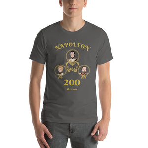 Three Napoleons Manga Bicentenary Premium Unisex Tee - Napoleonic Impressions