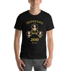 Three Napoleons Manga Bicentenary Premium Unisex Tee - Napoleonic Impressions