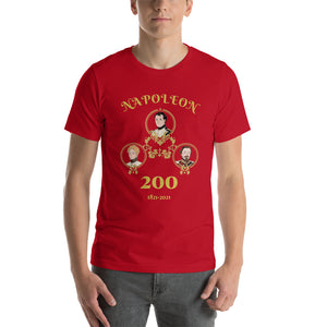 Three Napoleons Manga Bicentenary Premium Unisex Tee - Napoleonic Impressions