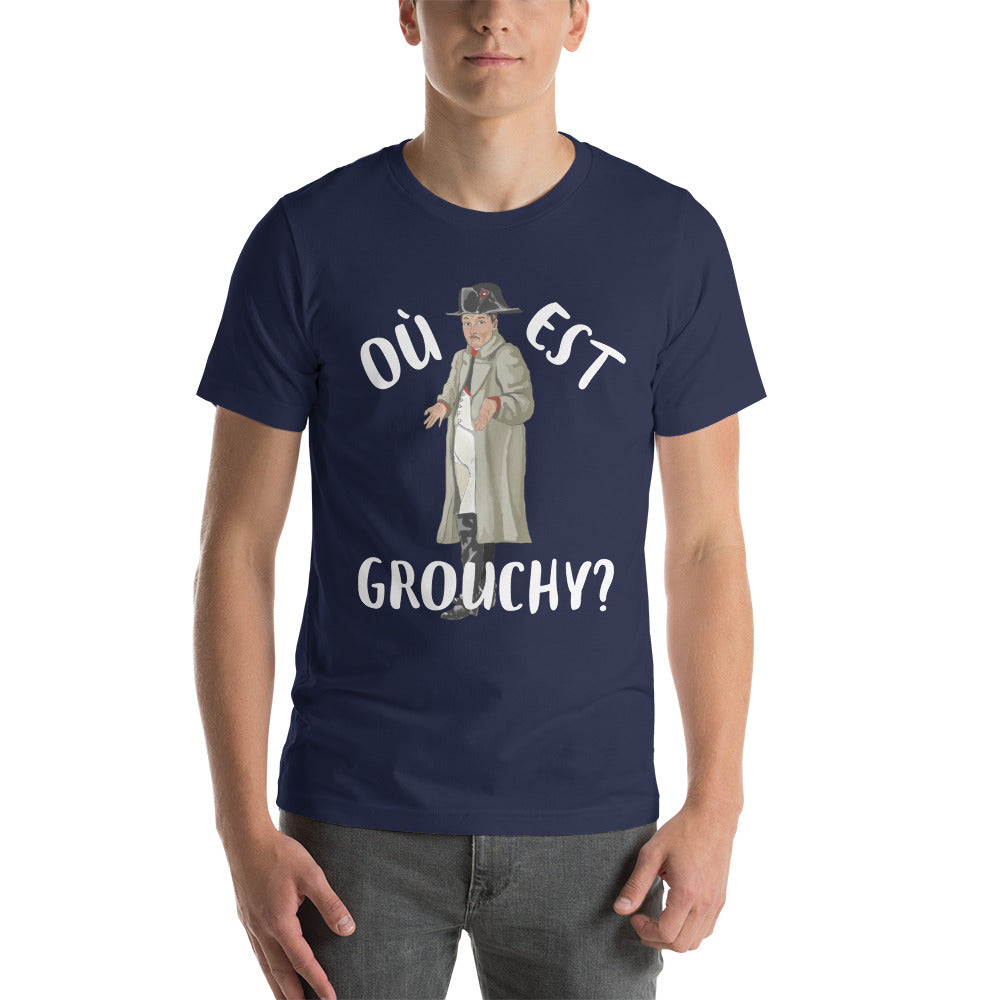 'Où est Grouchy' Napoleon Premium Unisex Tee