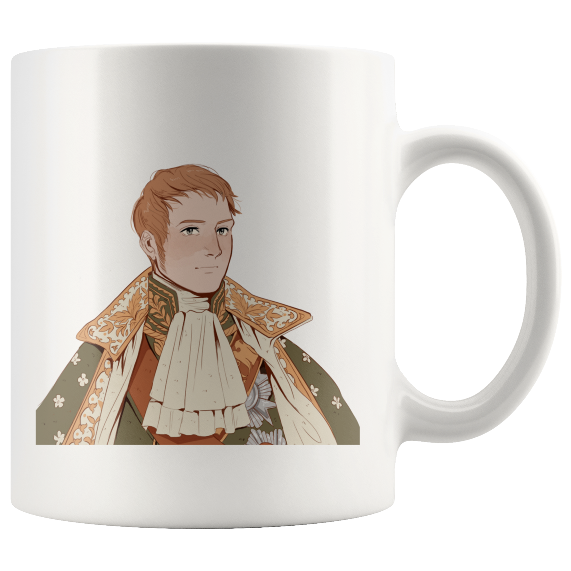 Eugene de Beauharnais Manga Style Mug - Napoleonic Impressions