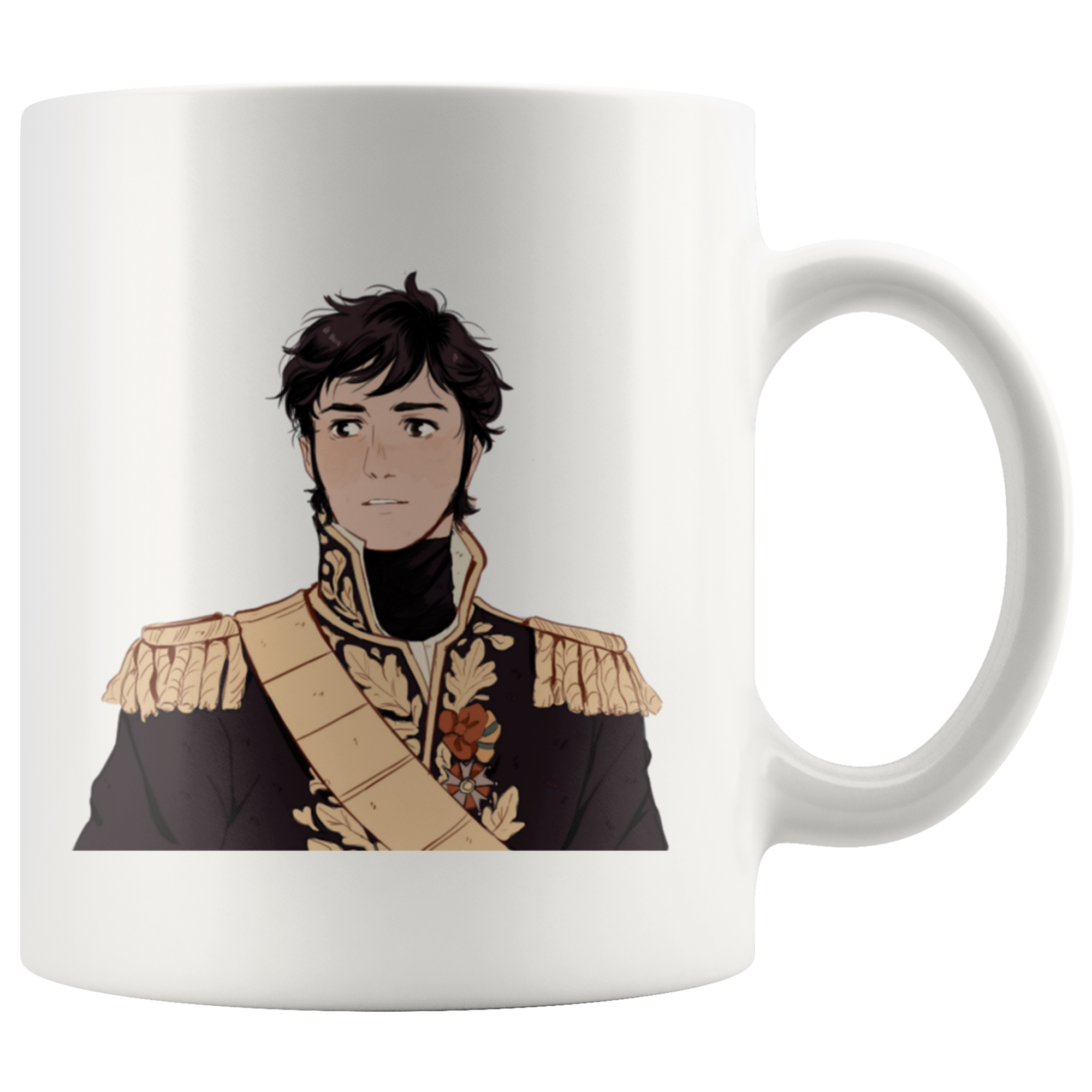 Marshal Lannes Manga Style Mug - Napoleonic Impressions