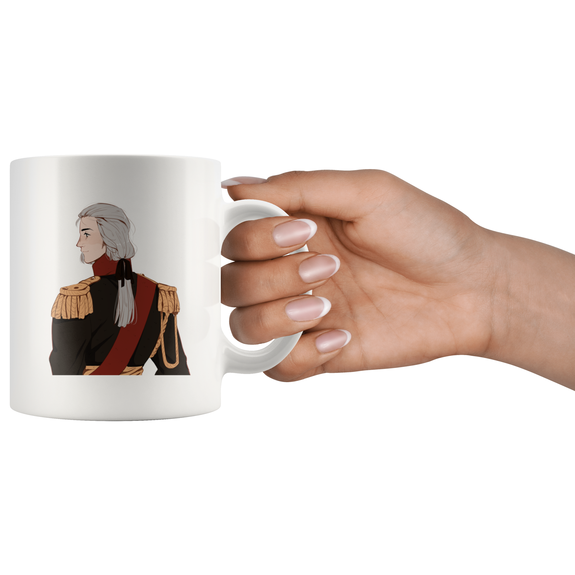 Marshal Bessieres Manga Style Mug - Napoleonic Impressions