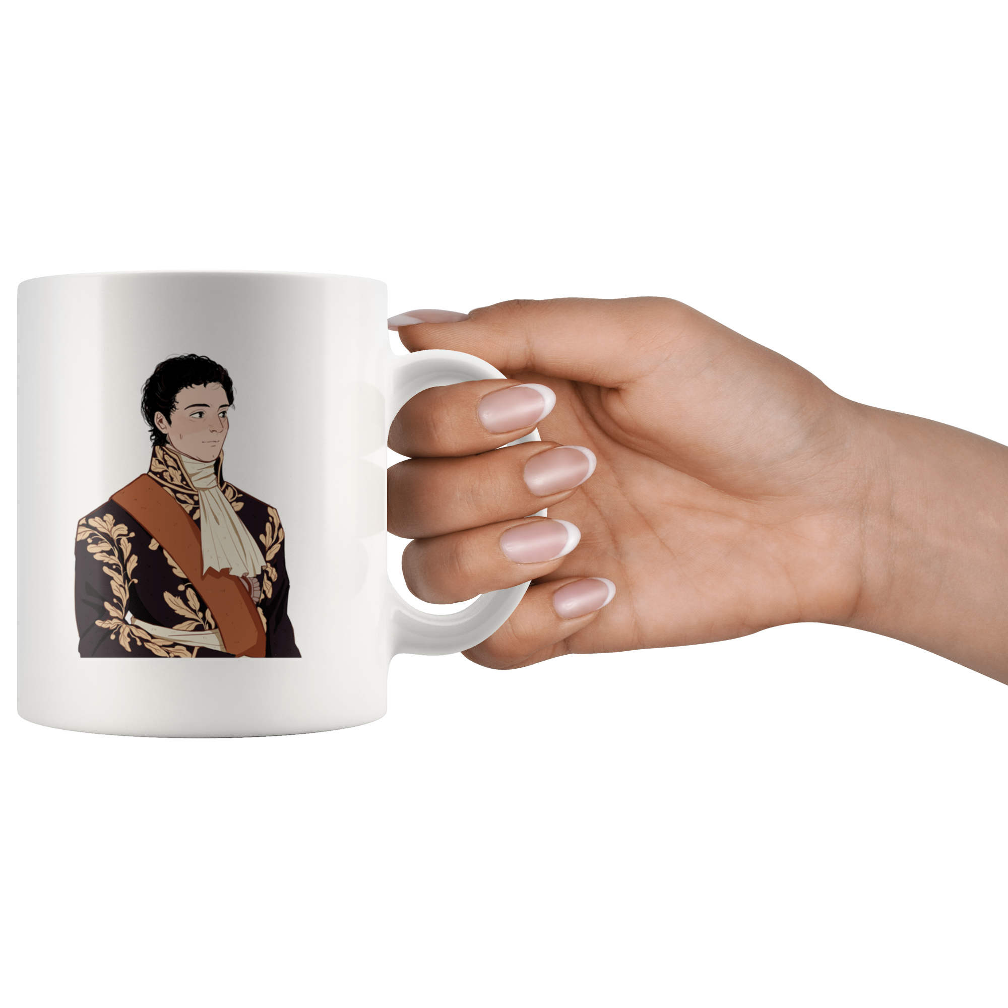 Marshal Berthier Manga Style Mug - Napoleonic Impressions