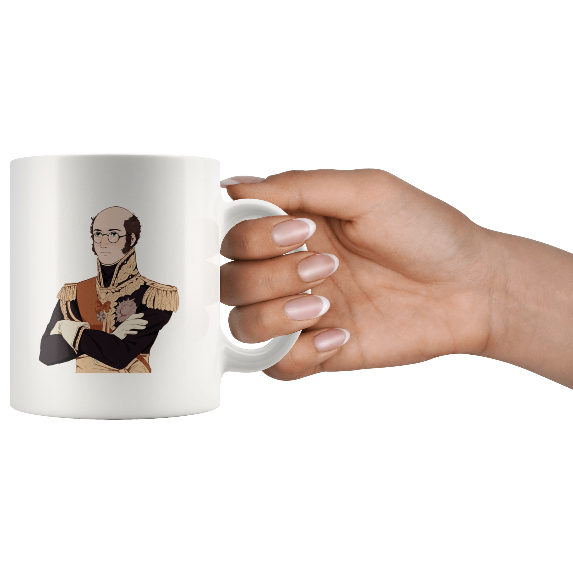 Marshal Davout Manga Style Mug - Napoleonic Impressions