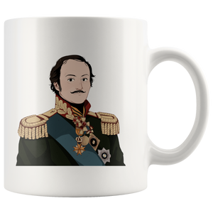 Matvei Platov Manga Style Mug - Napoleonic Impressions