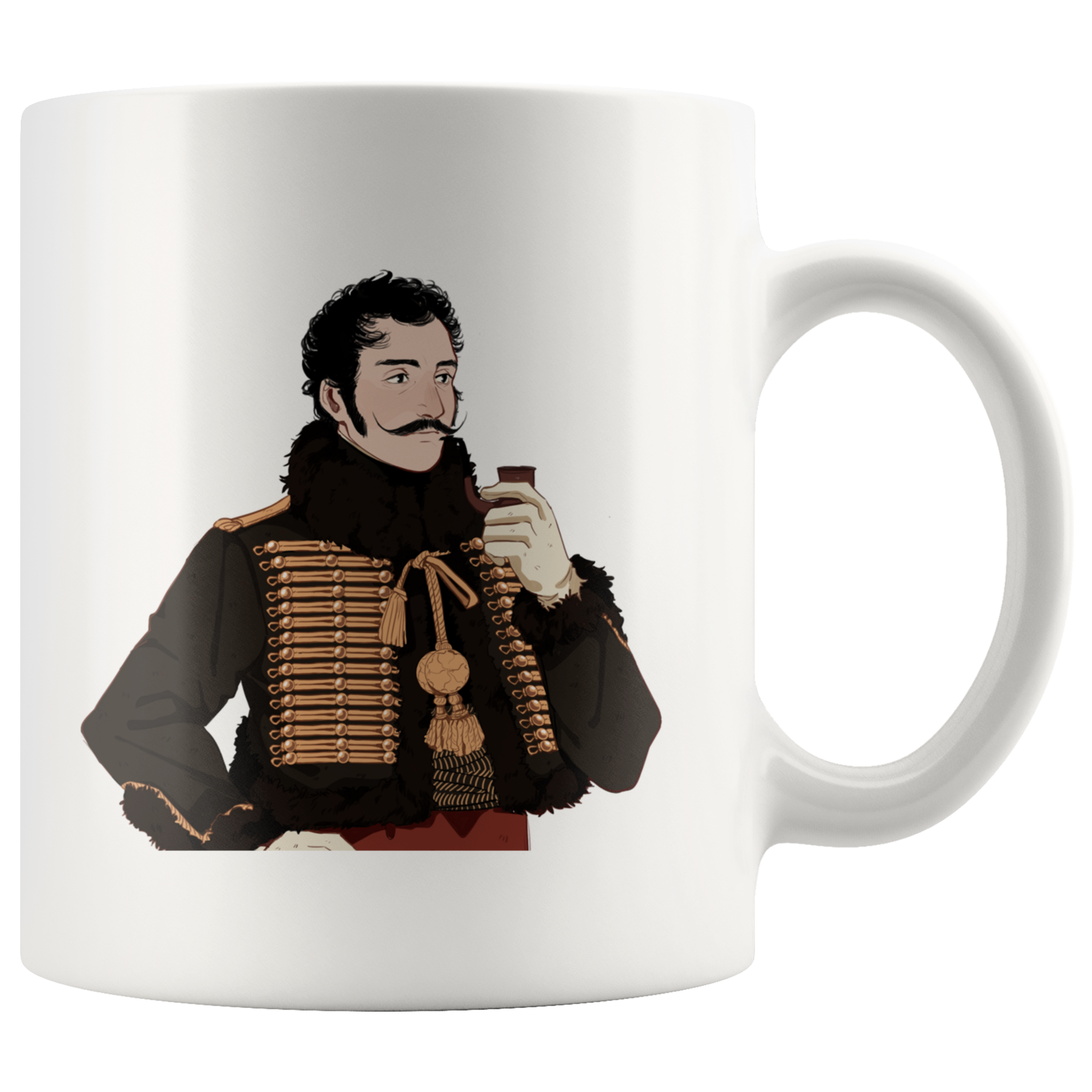 General Lasalle Manga Style Mug - Napoleonic Impressions